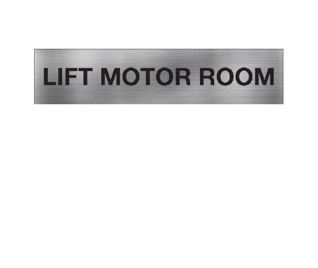 Lift Motor Room