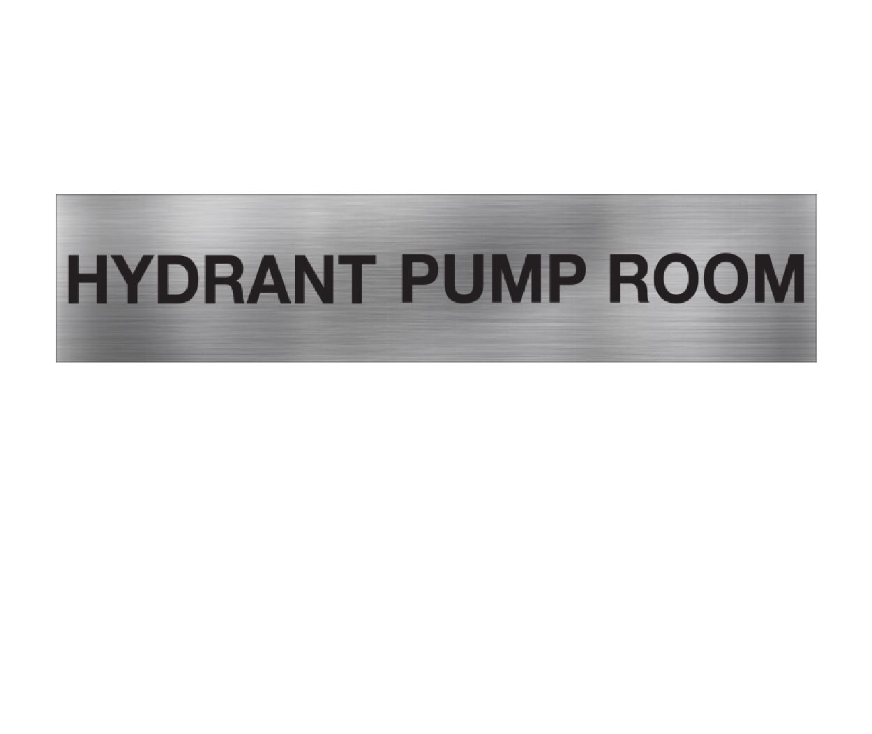 Hydrant Pump Room Hydrant Pump Room