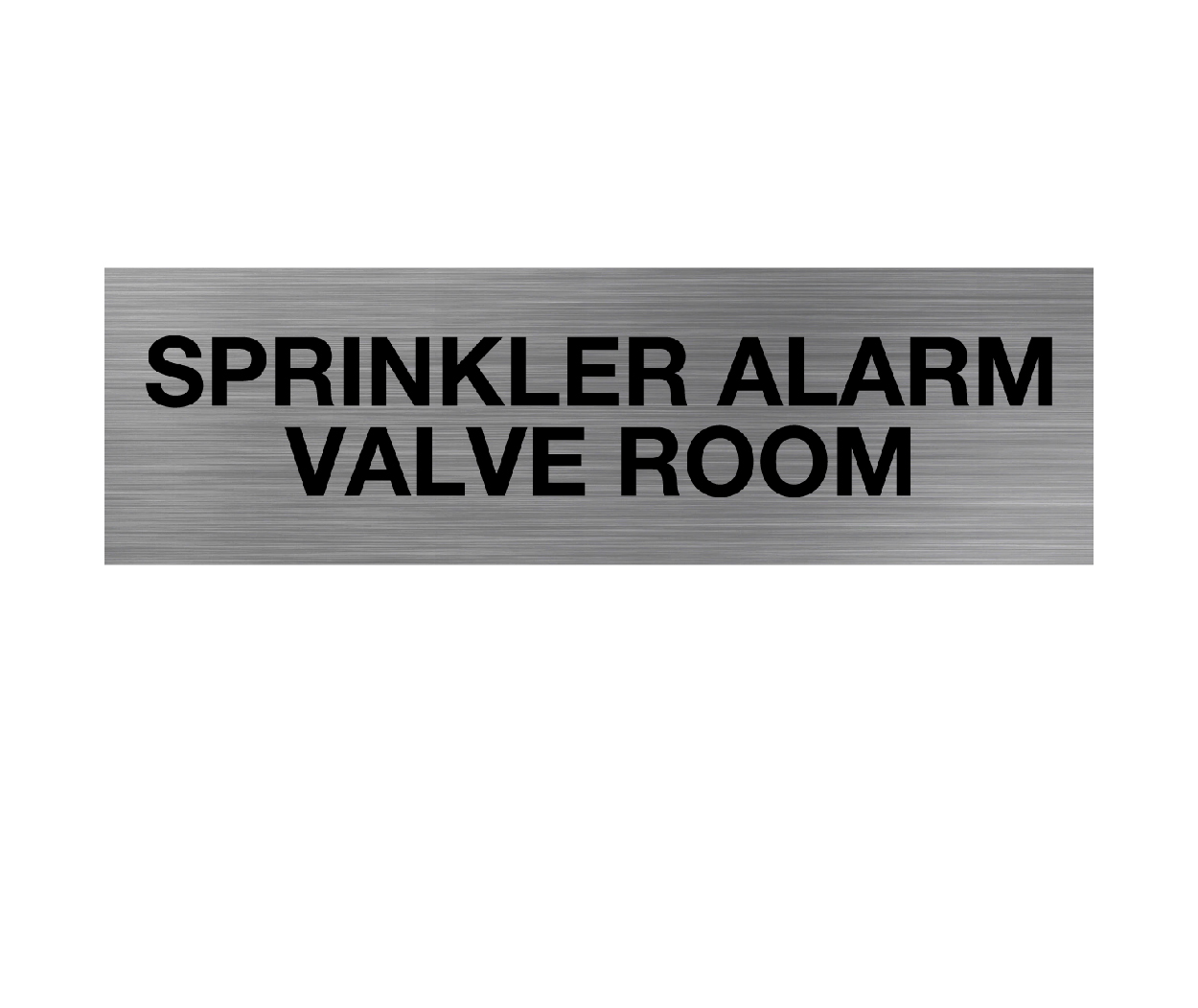 Sprinkler Alarm Valve Room