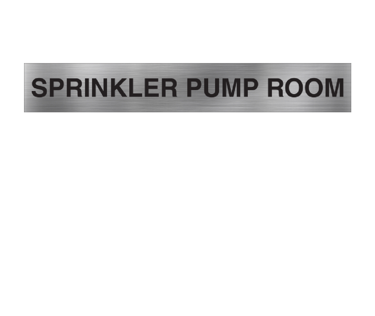 Sprinkler Pump Room Sprinkler Pump Room