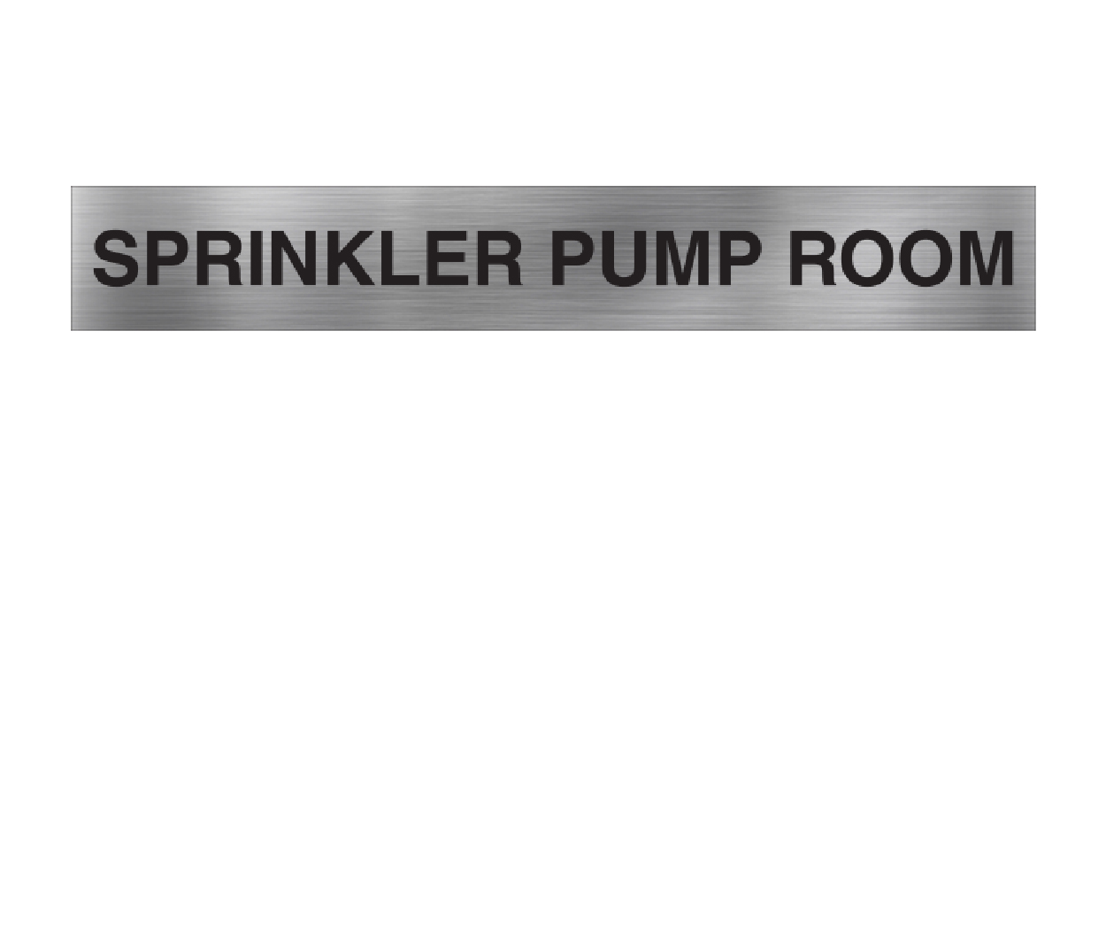 Sprinkler Pump Room