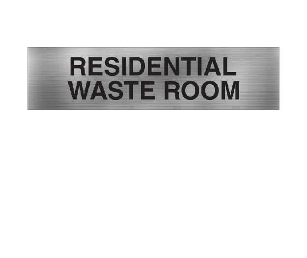 Residential Waste Room Residential Waste Room