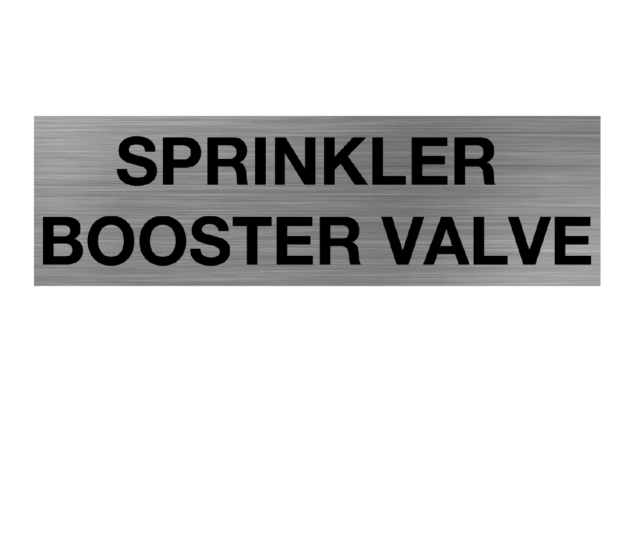 Sprinkler Booster Valve