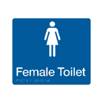 Toilet Braille (F) Signs 1