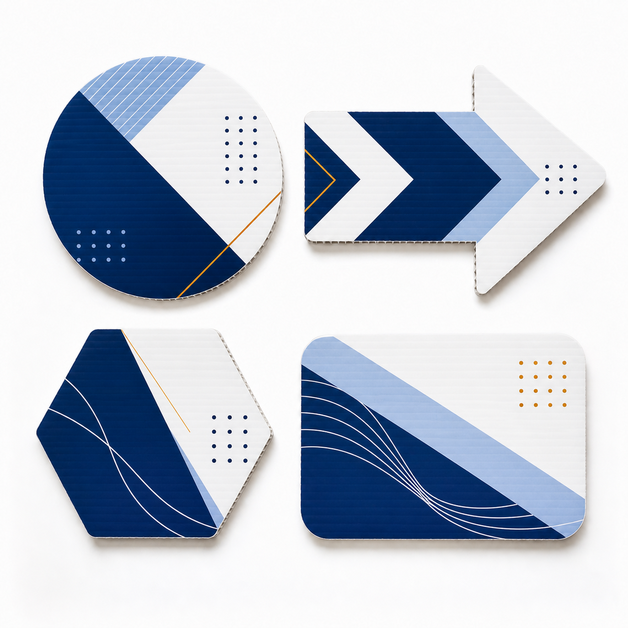 Custom Shaped Corflute Signs and Contour Cutting