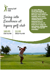 Golf Club Single Side