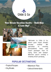 Travel the World Flyer Front