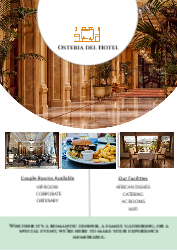 Hotel Flyer Front