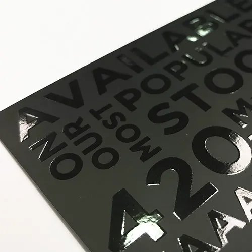 Premium Spot UV Business Cards 2
