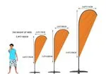Tear Drop Flags 5