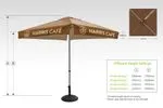 Printed Market Umbrellas 5