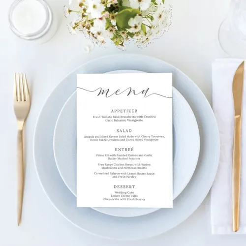 Wedding Food Menu 6