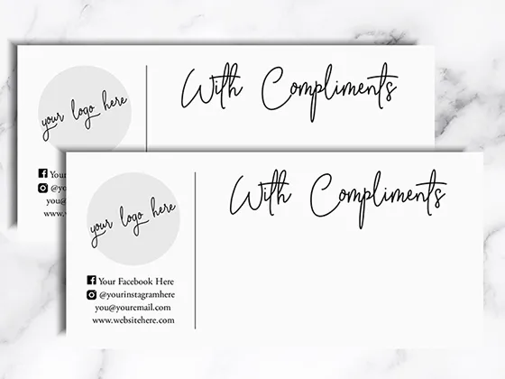 With Compliments Slips 1