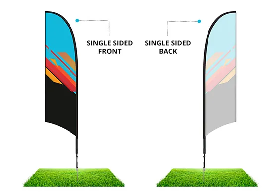 Bow / Feather Flags 14