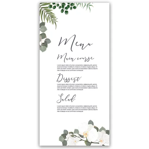 Wedding Food Menu 3