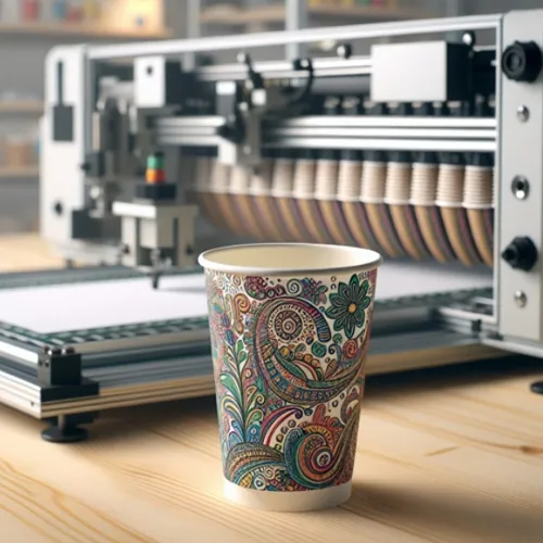 Custom Printed Coffee Paper Cups 500 Only 6