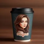 Custom Printed Coffee Paper Cups 500 Only 2