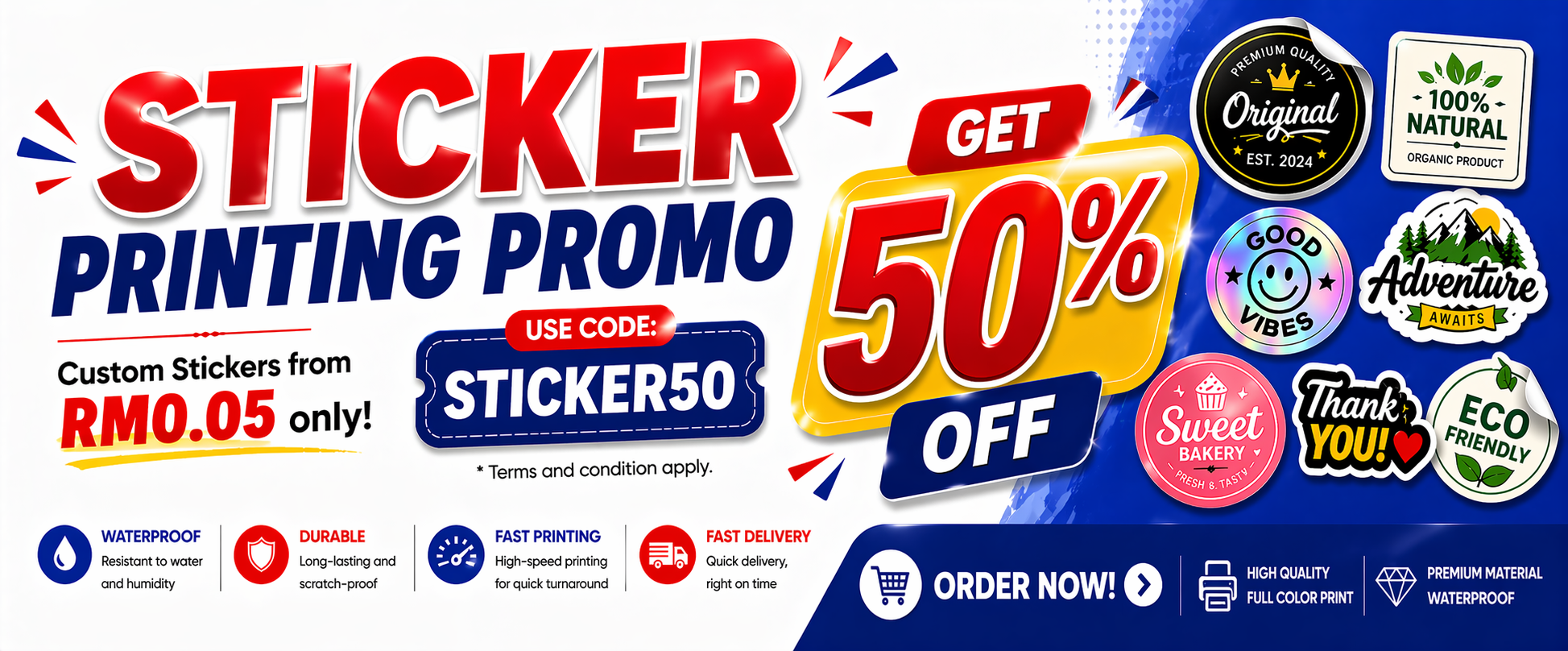STICKER PROMO