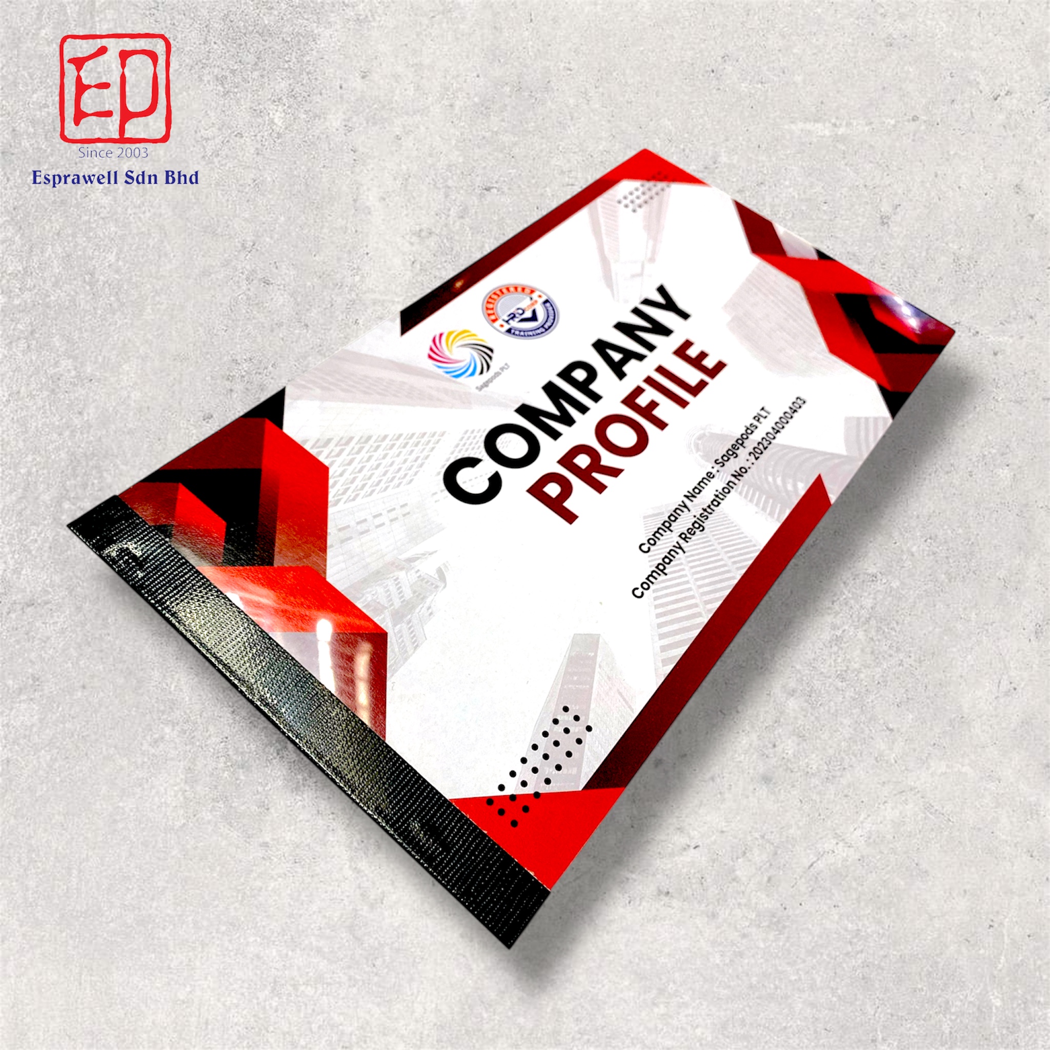 Booklet Printing - Tape Bind