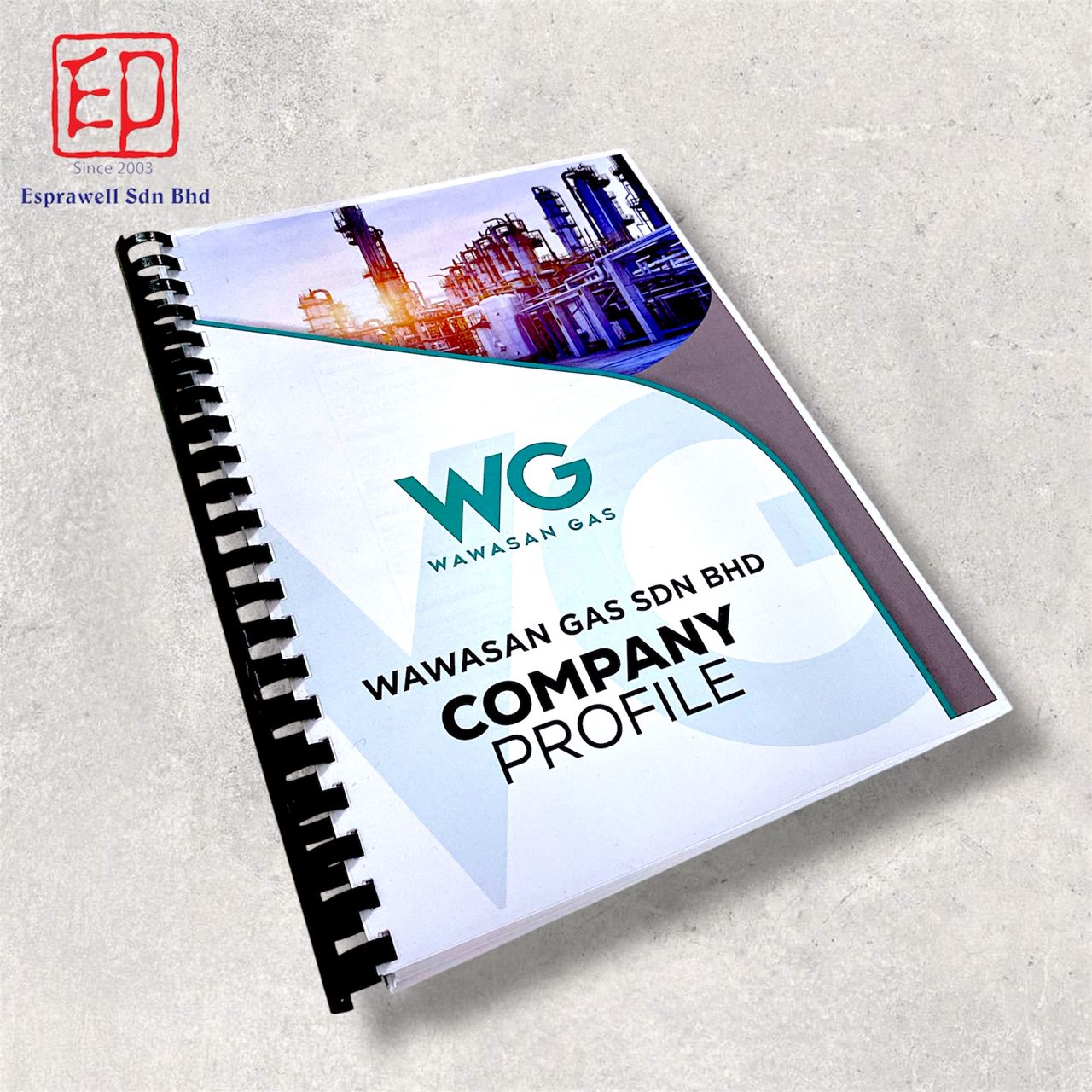 Booklet Printing - Comb Bind