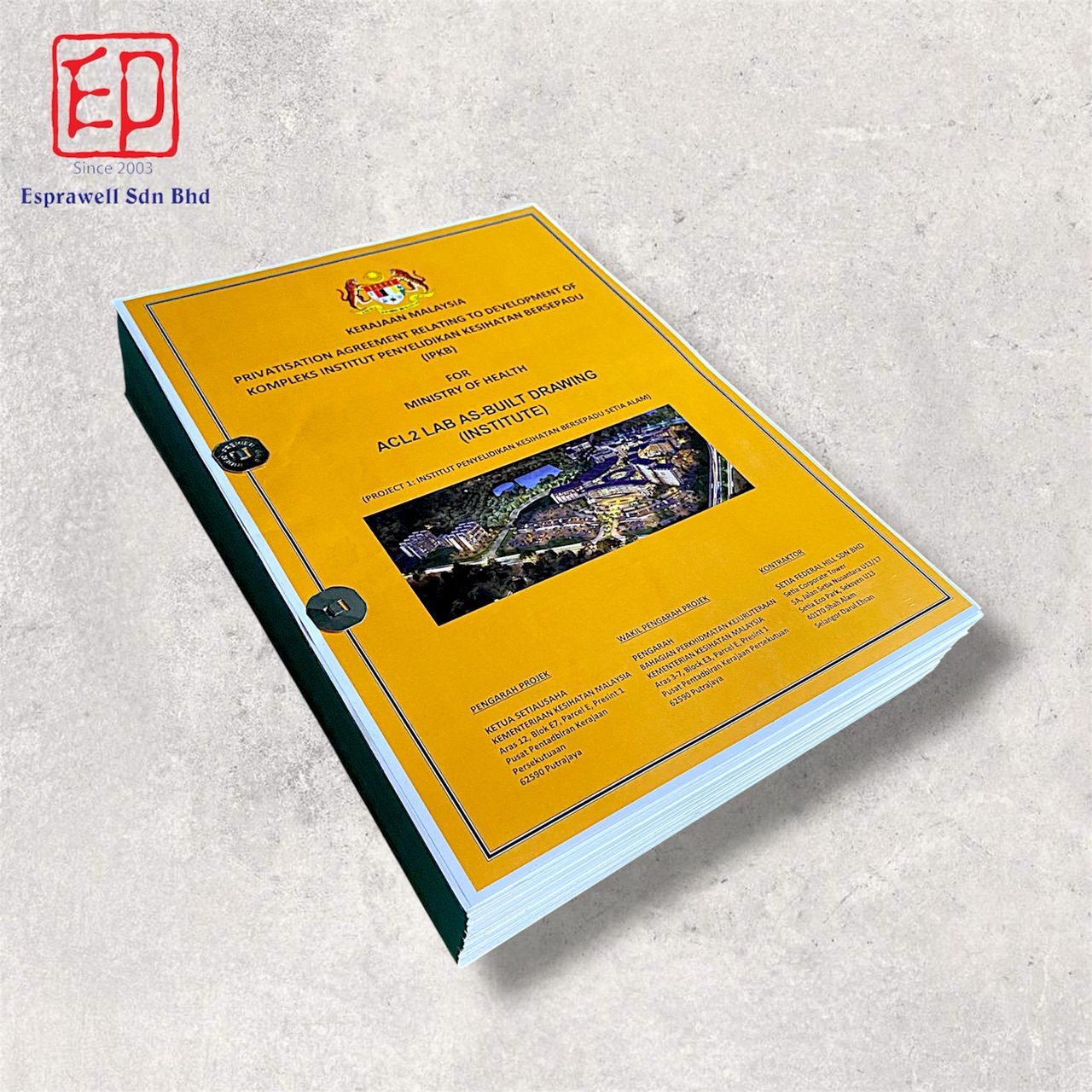 Booklet Printing - Pin Bind