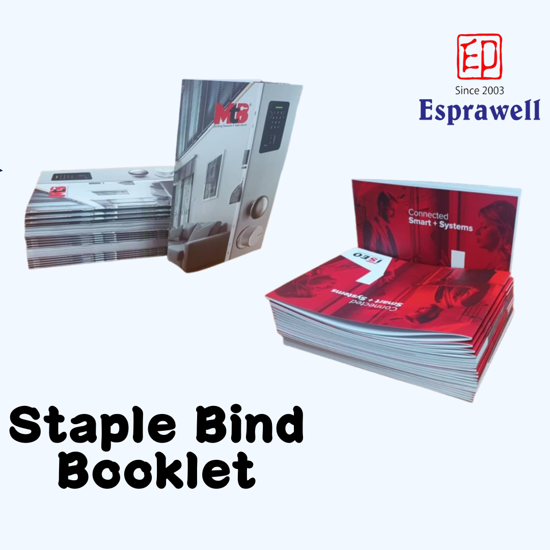 Booklet Printing - Staple Bind