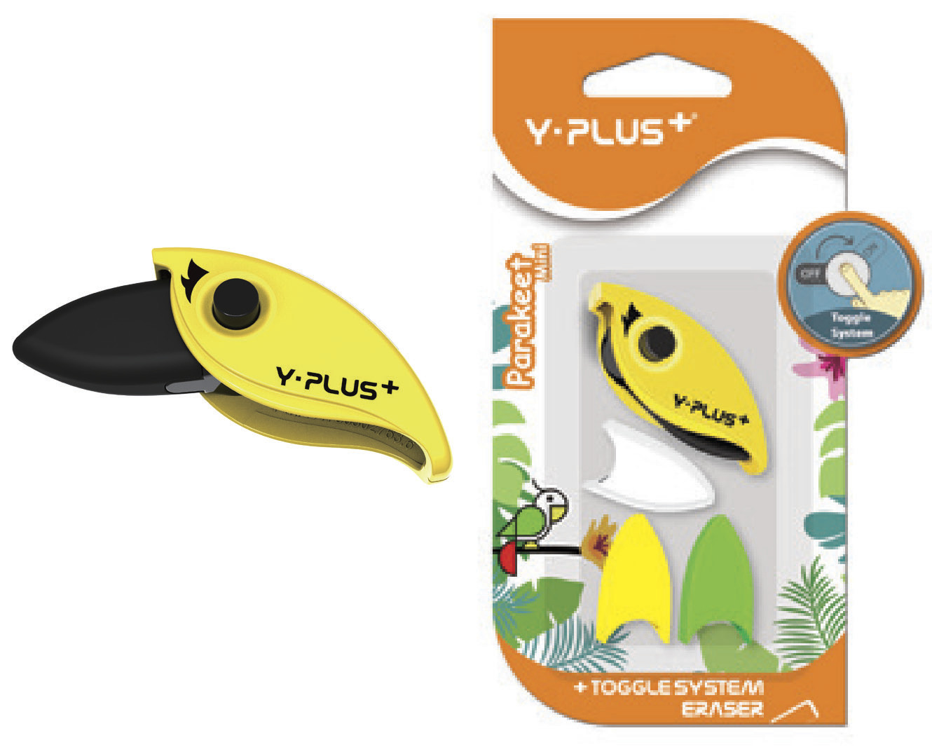 Parakeet Mini Eraser