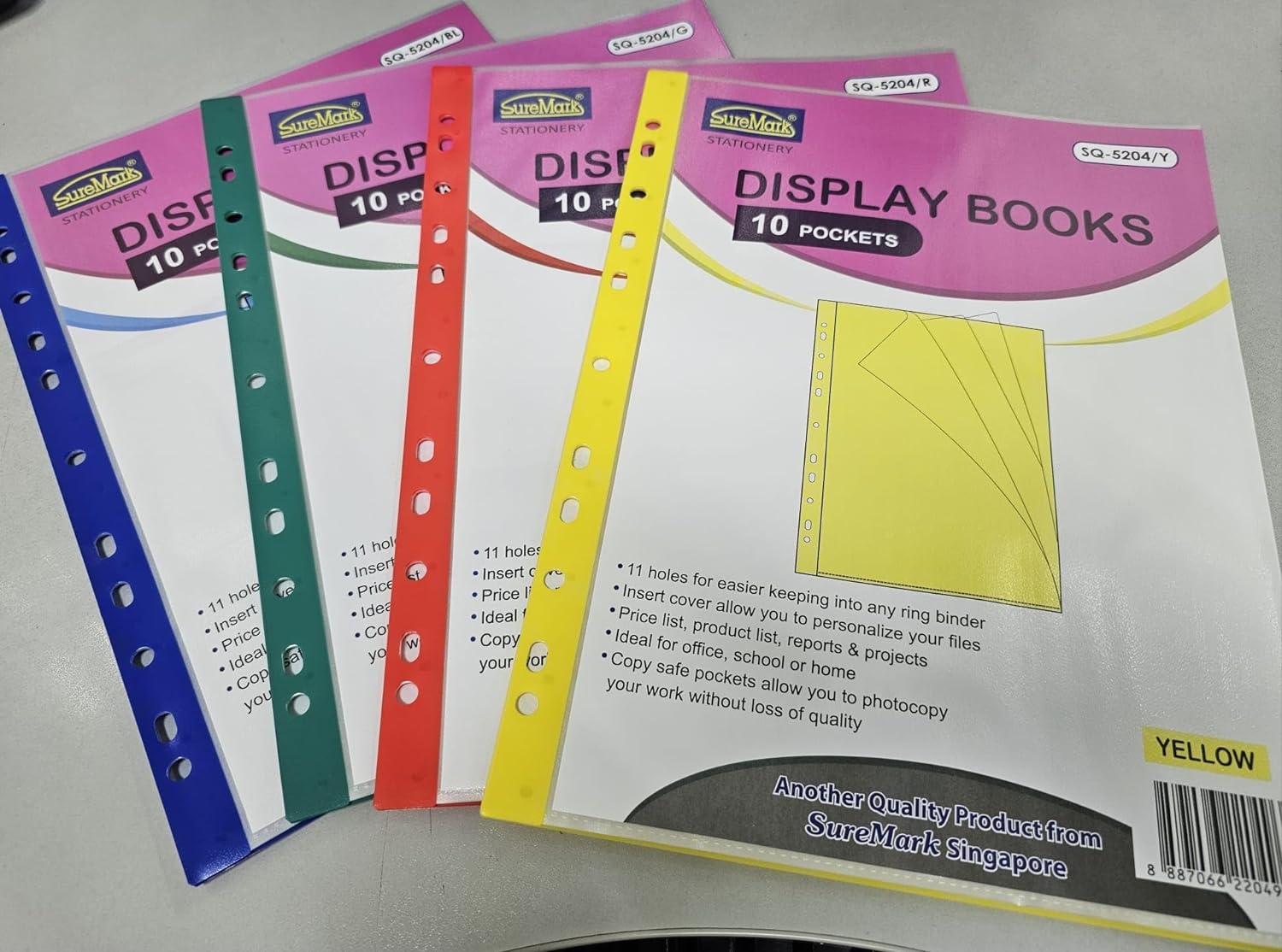 Display Book - 10 Pockets/20 Pockets