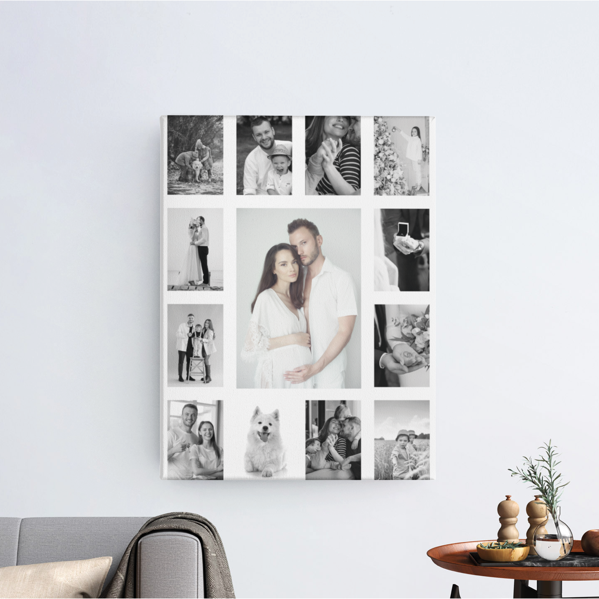 Collage Photo Canvas