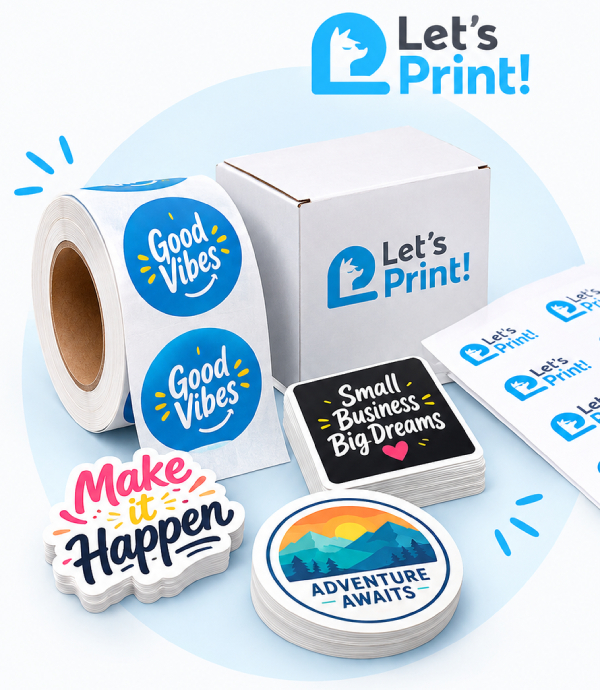 Same day sticker printing