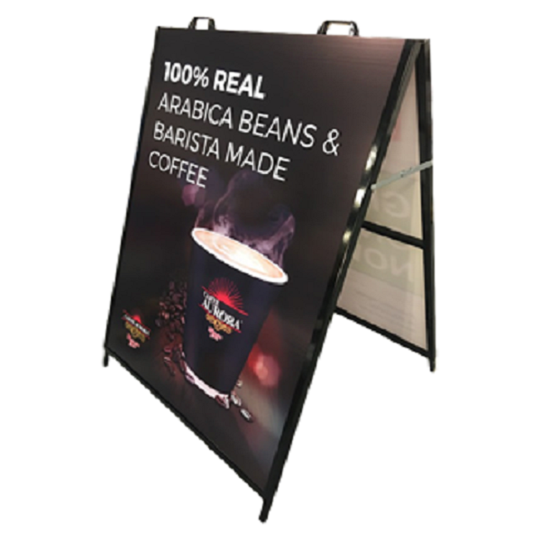 A frame sign big