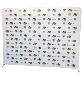 media fabric backwall