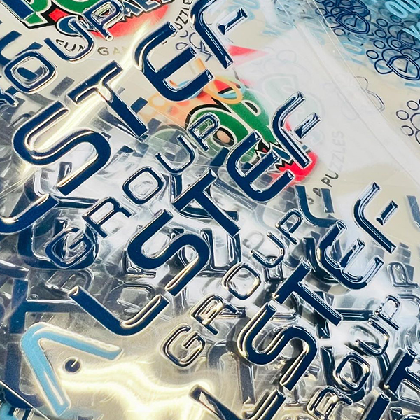 3D UV stickers