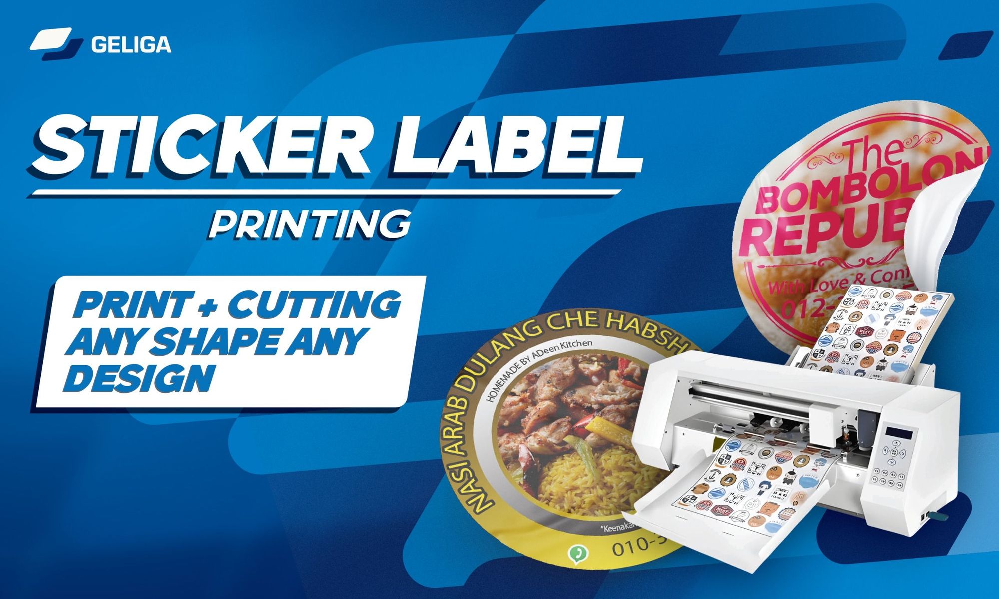 Label Sticker - Sheet - Geliga Global Sdn Bhd