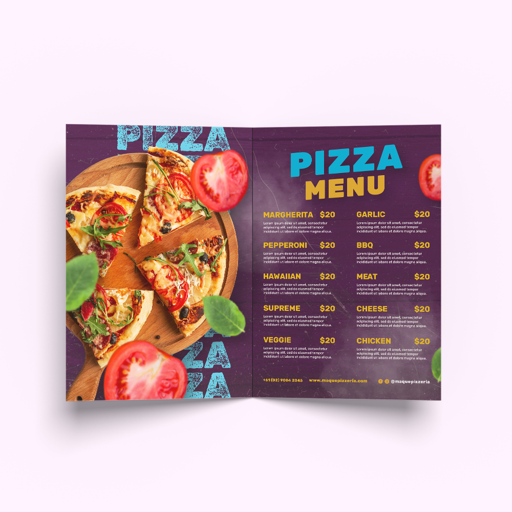 Take Away Menus