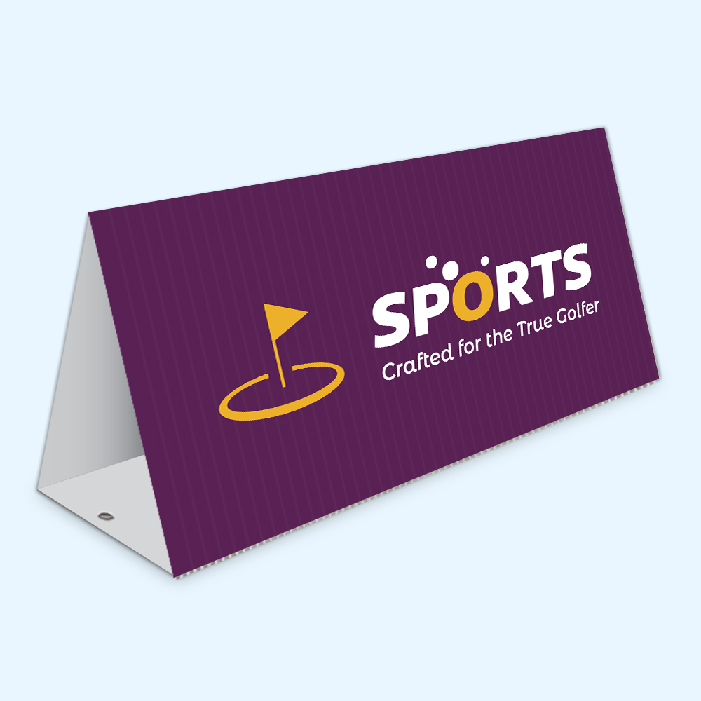 Triangle Ground Signs Printing | Corflute Outdoor Signs