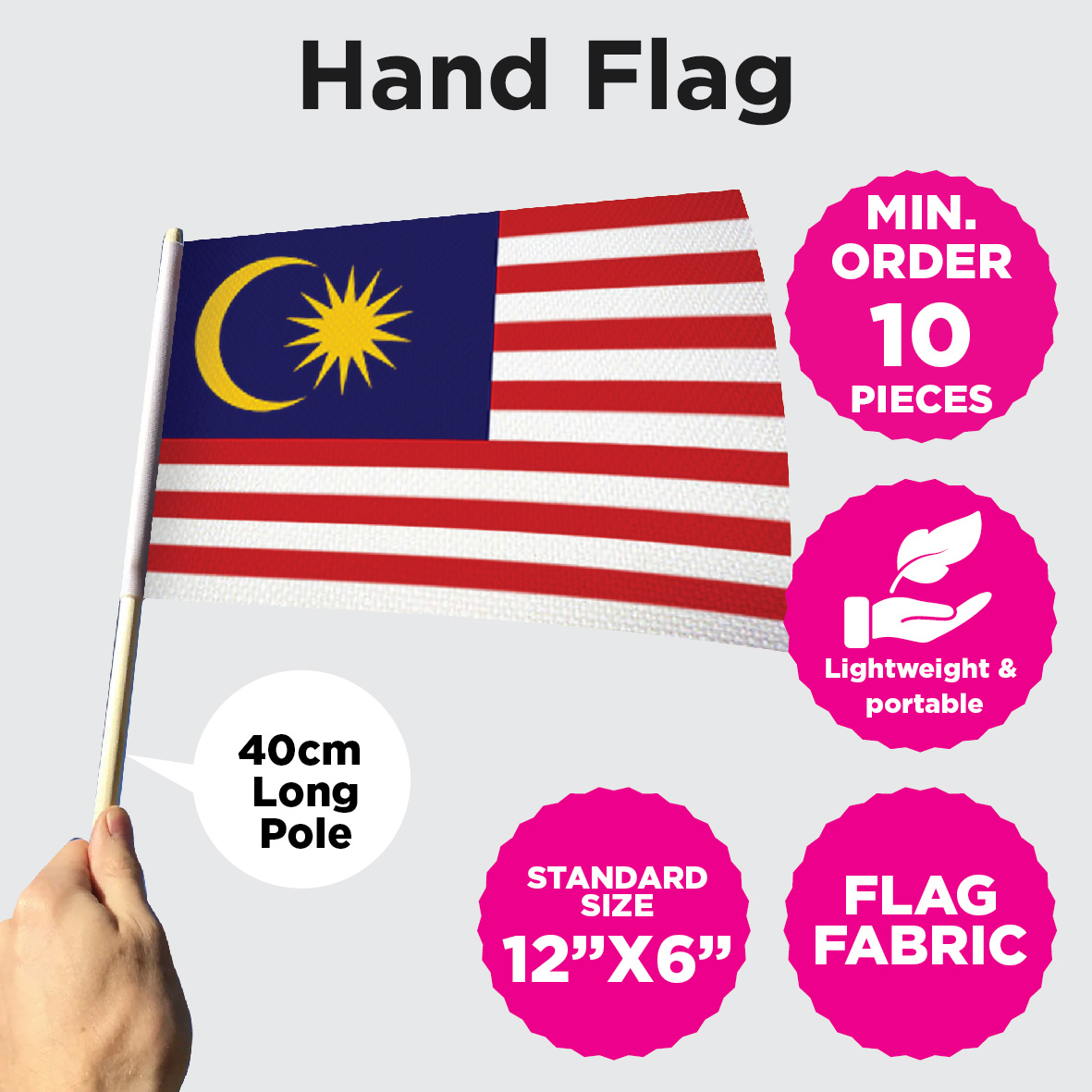 Hand Flag