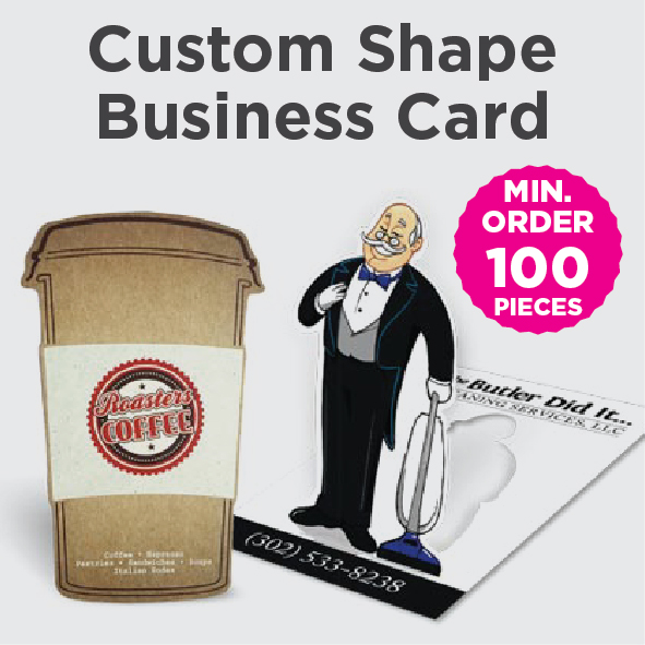 Custom Shape Business Card