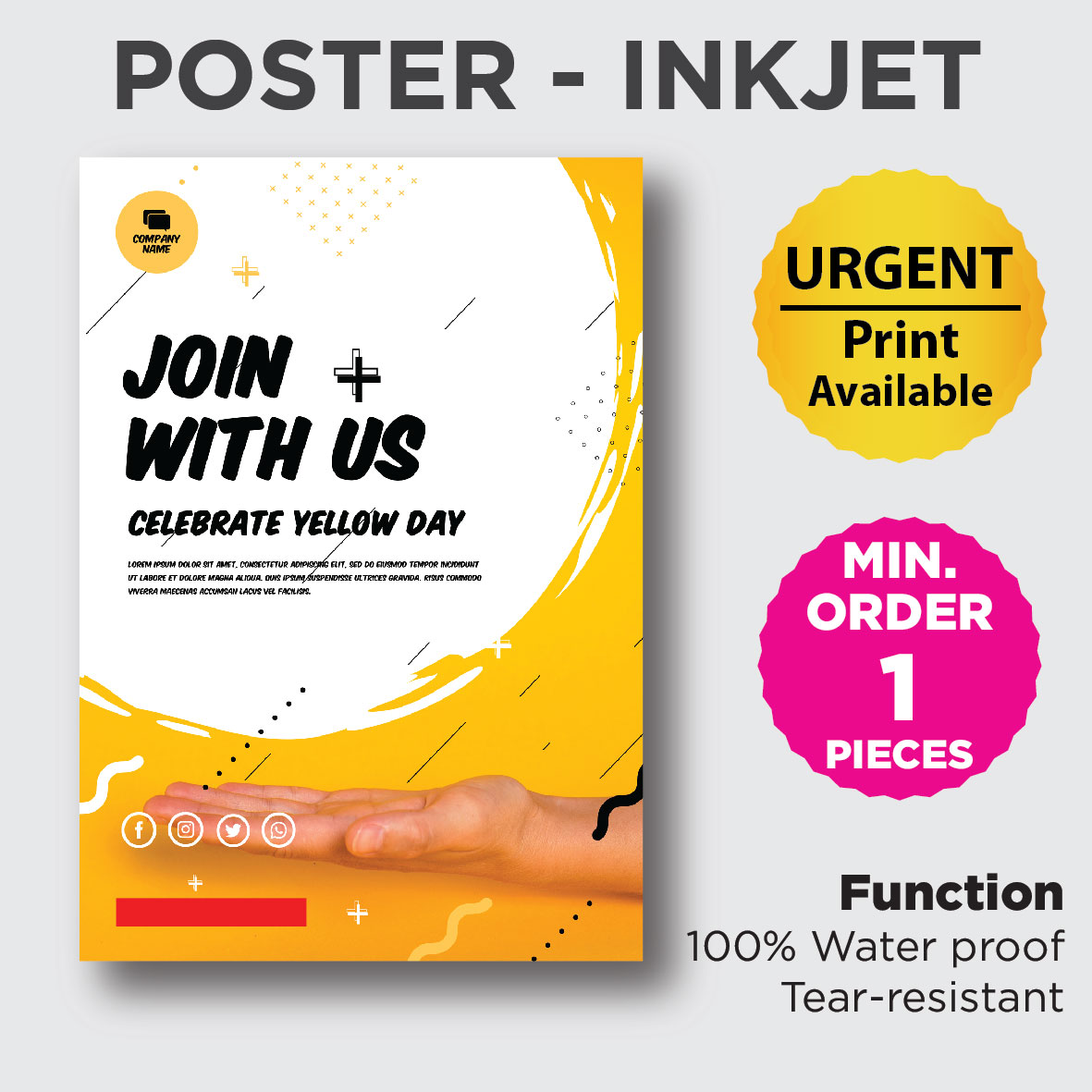 Poster / Backlit - Inkjet