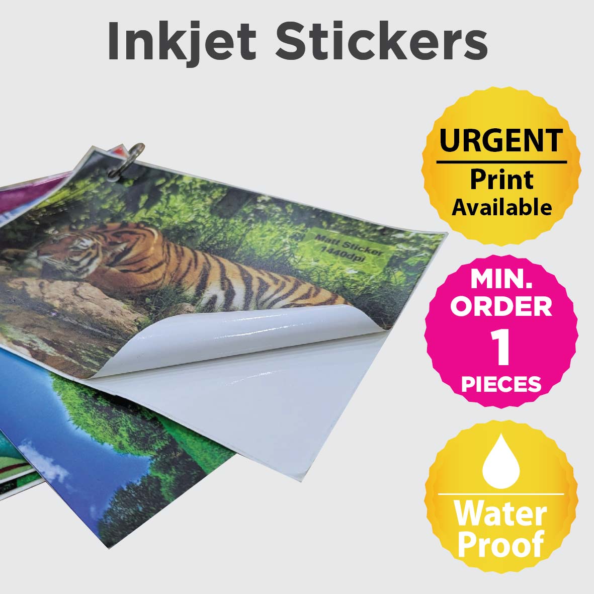 Sticker - Inkjet