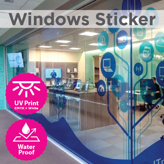 Windows Sticker - Inkjet