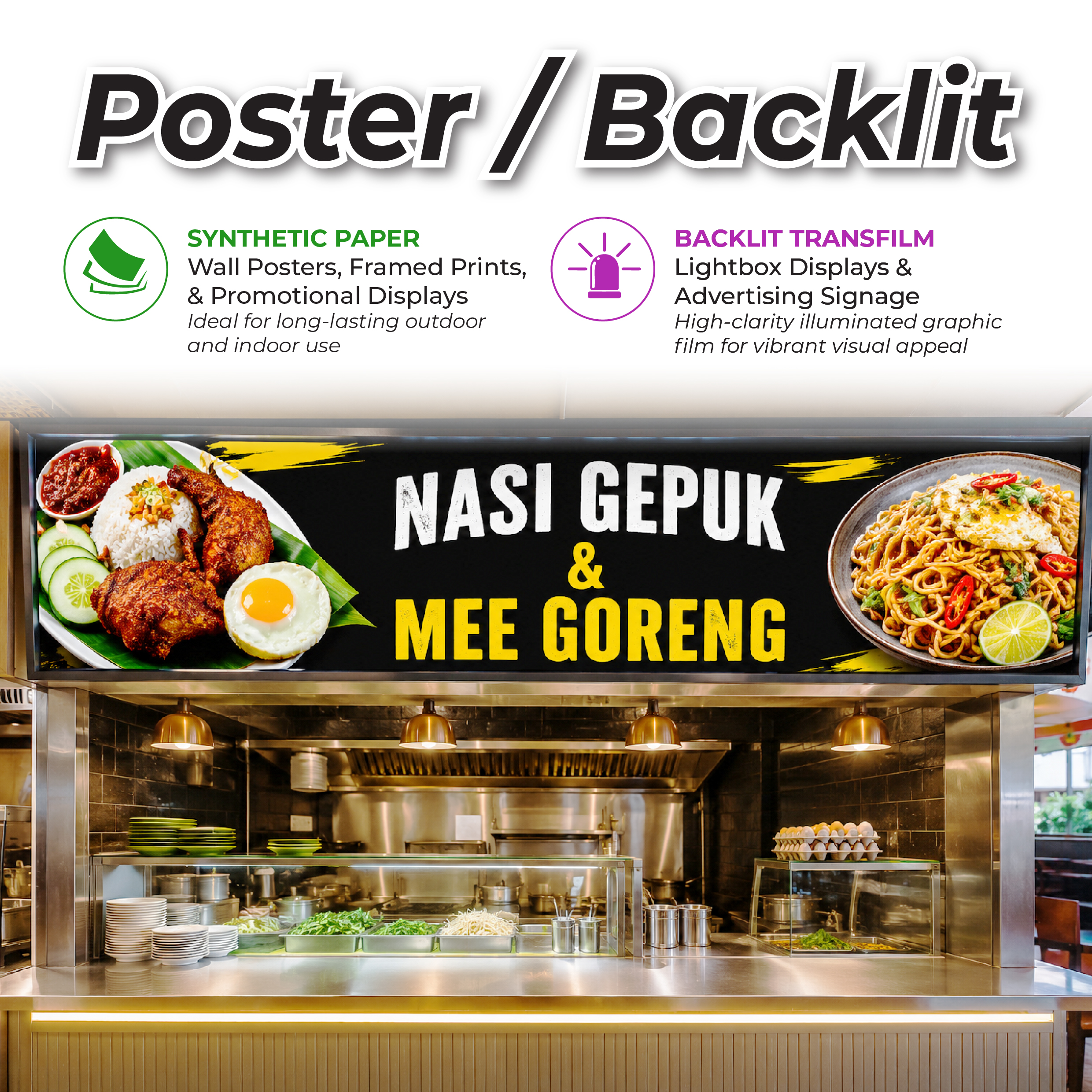 Poster / Backlit - Inkjet