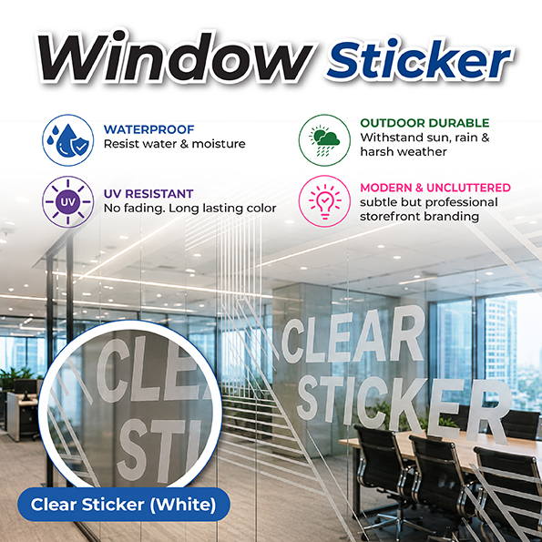 Windows Sticker - Inkjet