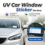 Car Window Sticker UV inkjet