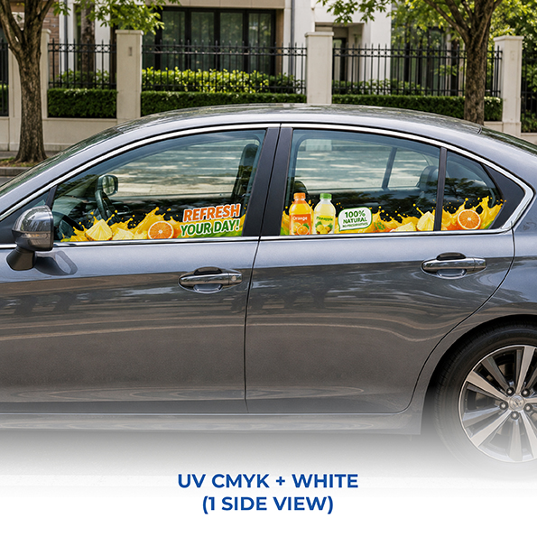 Car Window Sticker UV inkjet