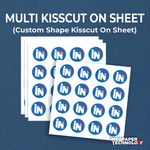 Sticker Multi Kiss Cut On Sheet