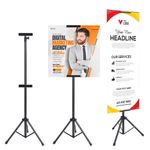 Bunting with tripod stand