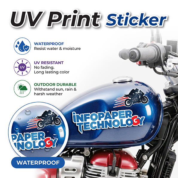 UV Label Sticker