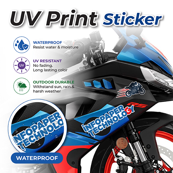 UV Label Sticker