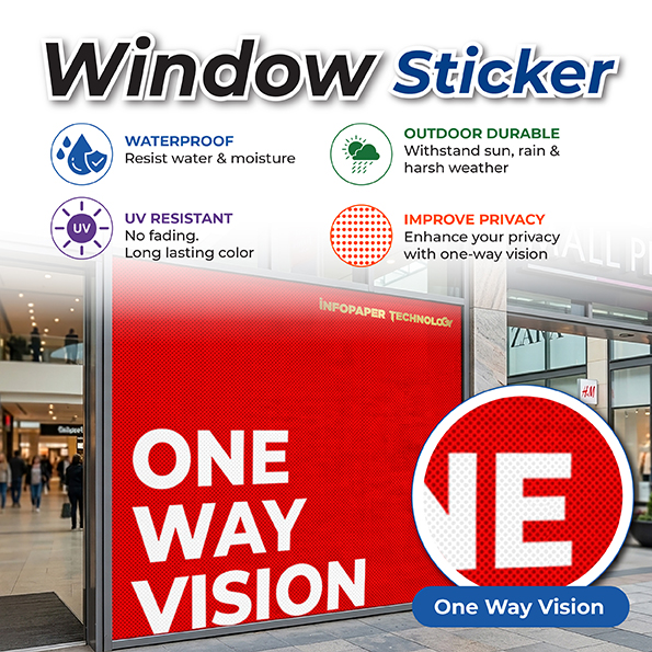 Window Sticker Inkjet